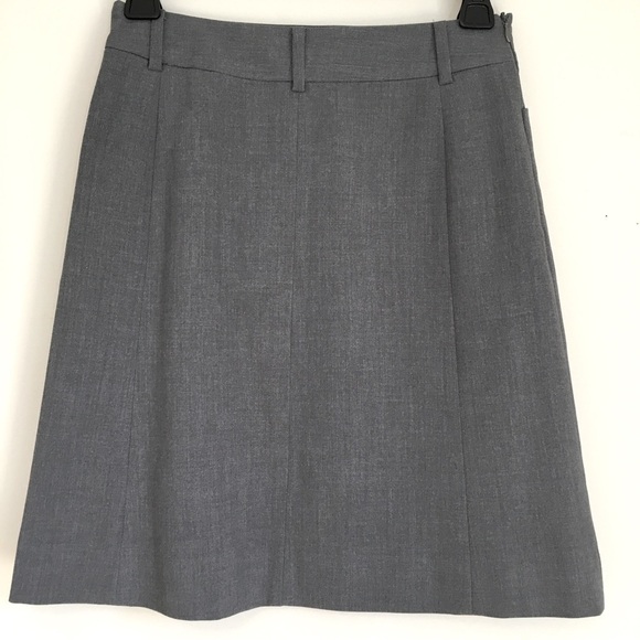 Vintage 90's Theme Gray A-Line Skirt - Picture 2 of 14